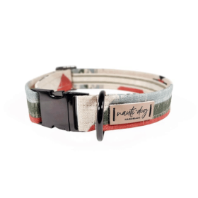 Aztec Southwestern Woven Stripe Buckle & Martingale Collar