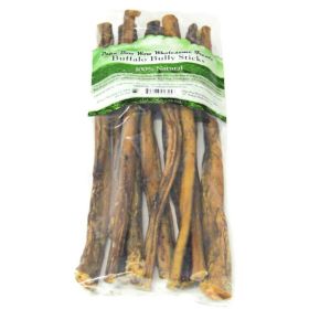 Papa Bow Wow Buffalo Bully Sticks - 12" Long - 1 lb