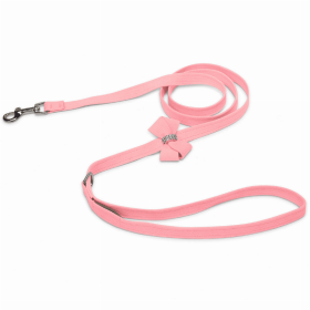 Susan Lanci Designs Nouveau Bow Leash (Color: Puppy Pink, size: 4 FT)