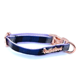 Heather Tartan collar (size: Collar - L)