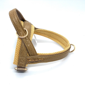 Cappuccino One-click dog harness (size: Harness  -XS)