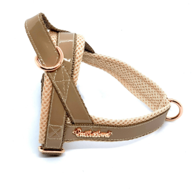 Champagne One-click Dog Harness (size: S)