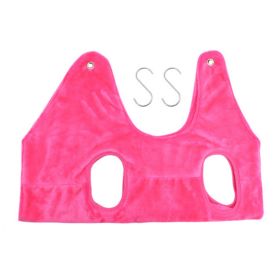 Pet Dog Grooming Hammock Harness Dog Hammock Restraint Bag Helper Breathable Dogs Grooming Trimming Hammock Helper (Option: Pink-M)