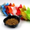 Pet cat bowl Non slip cute cat shaped colorful High Quality cat bowl cat food bowl