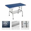 Professional Dog Pet Grooming Table Large Adjustable Heavy Duty Portable w/Arm & Noose & Mesh Tray