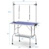 Professional Dog Pet Grooming Table Large Adjustable Heavy Duty Portable w/Arm & Noose & Mesh Tray